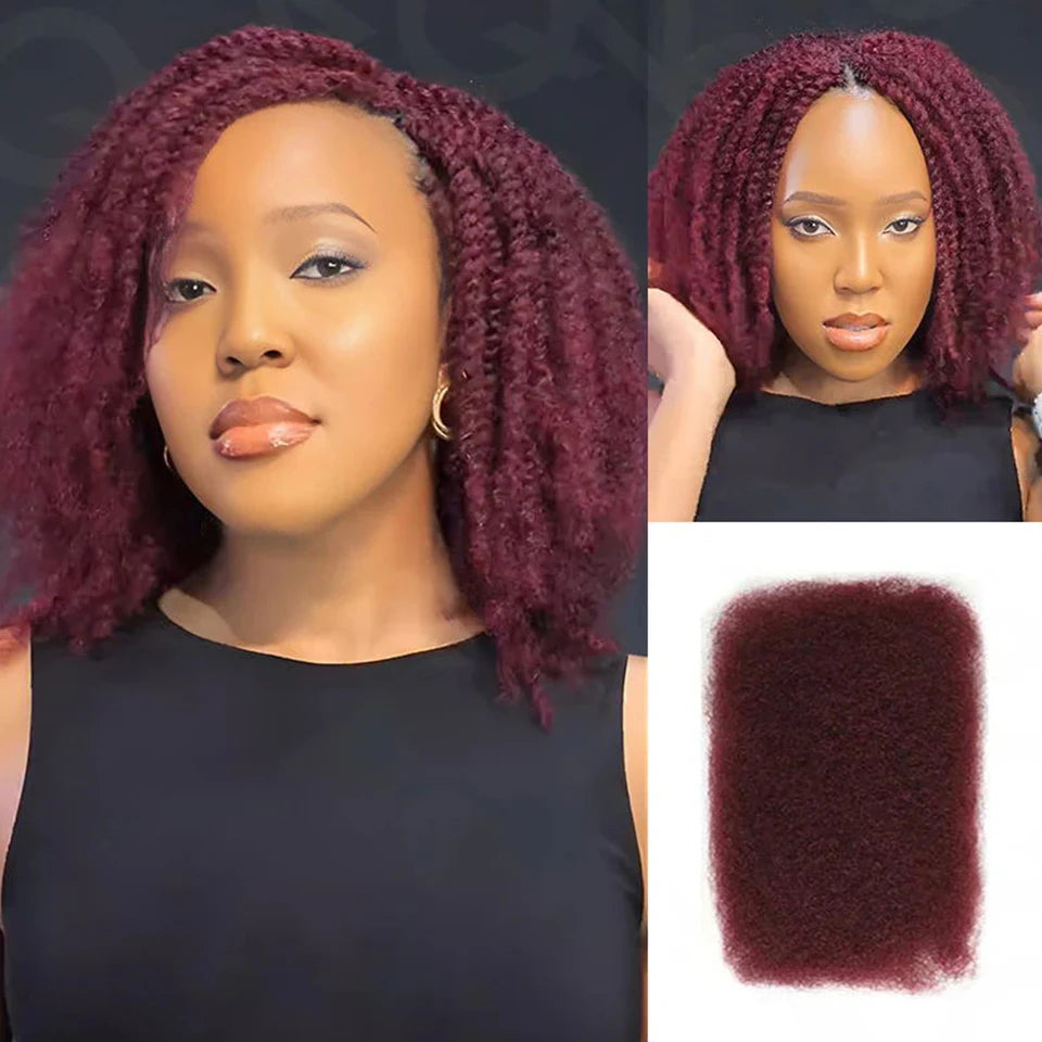 Women's Kinky Curly Bulk Braid