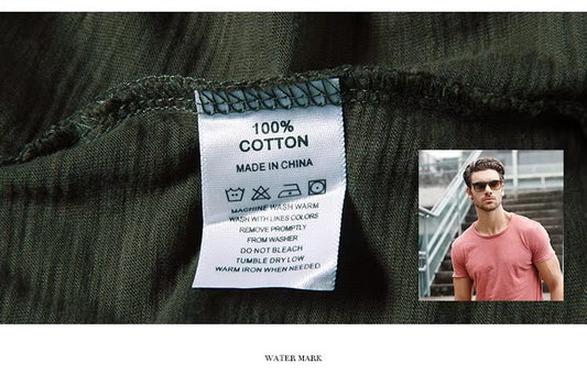 100% Cotton Men's Summer T-shirt