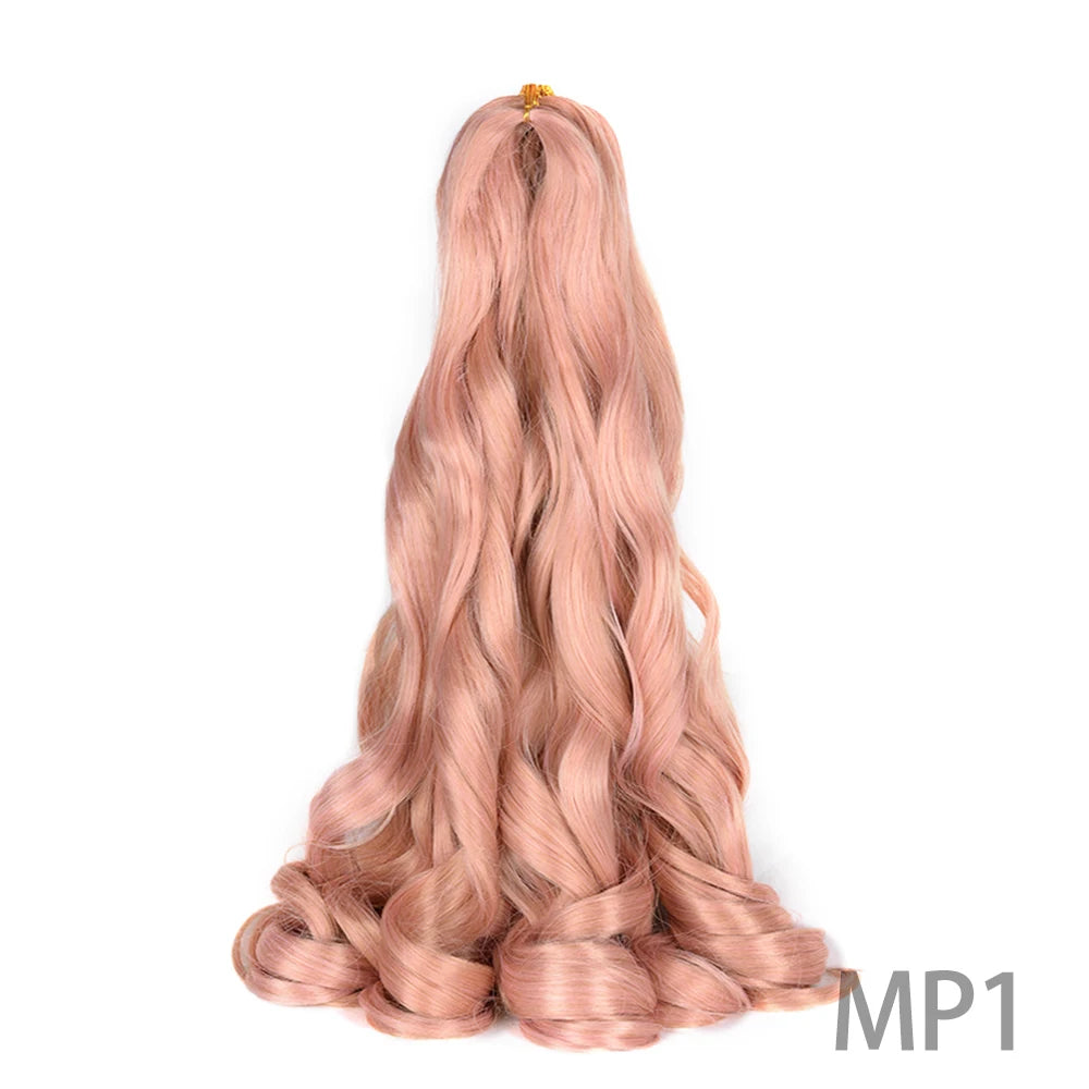 Women's French Curly Braiding Hair