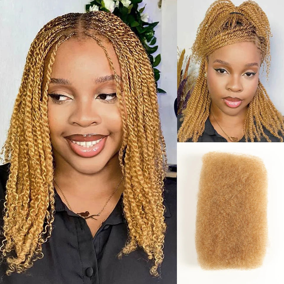 Women's Kinky Curly Bulk Braid