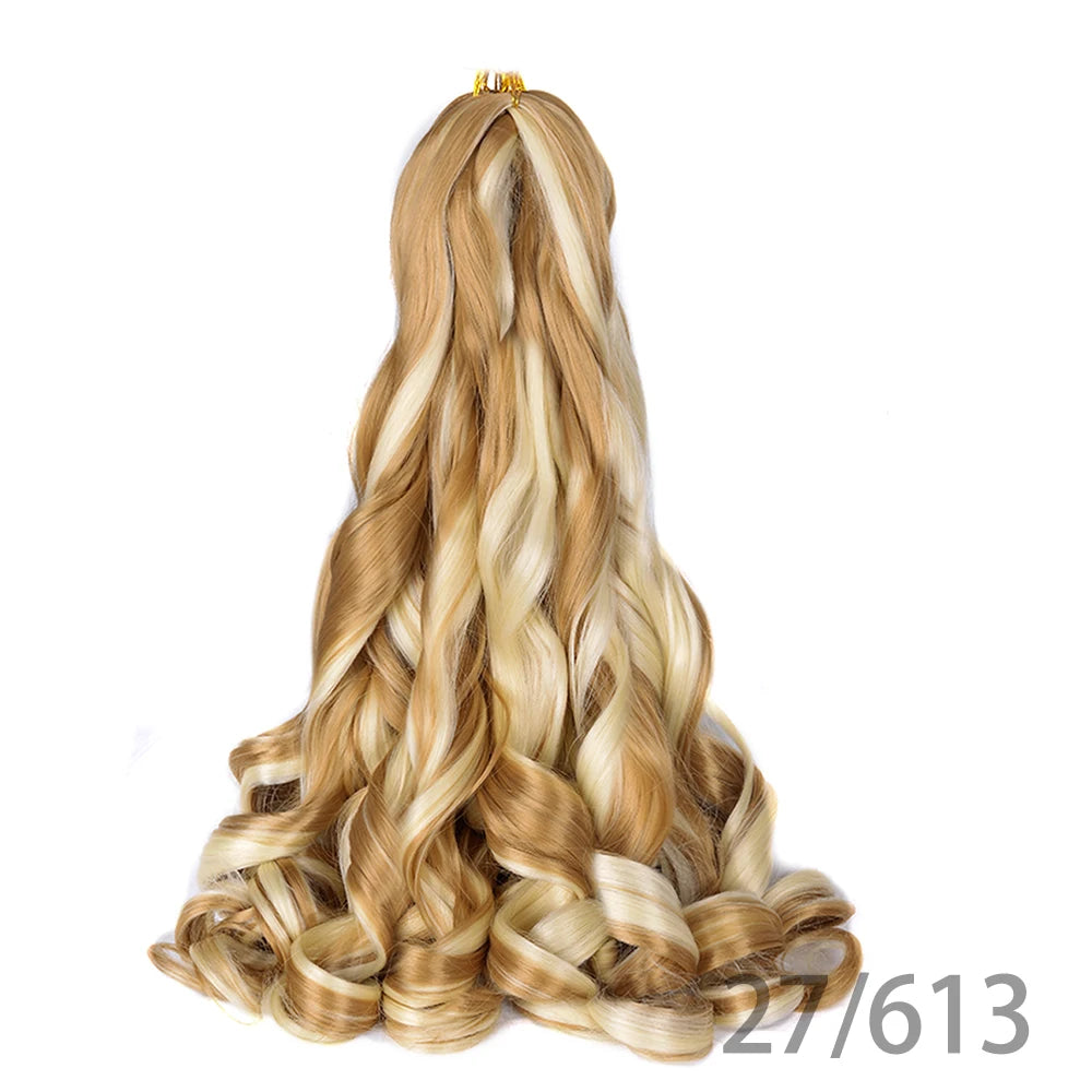 Women's French Curly Braiding Hair