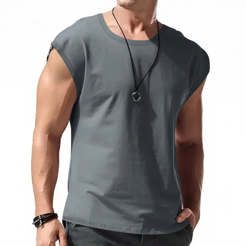 Men's Summer Sleeveless T-shirt