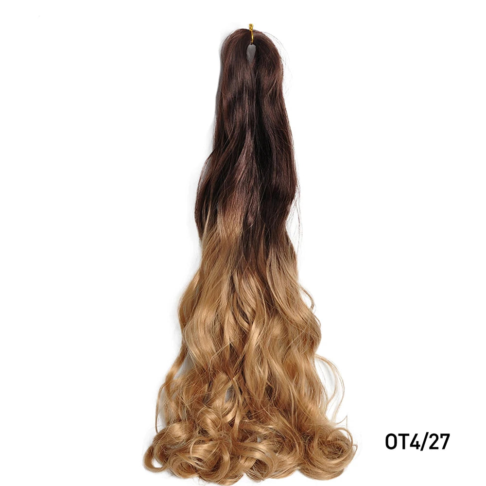 Women's French Curly Braiding Hair