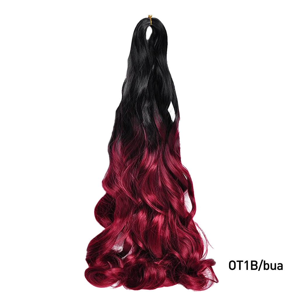 Women's French Curly Braiding Hair