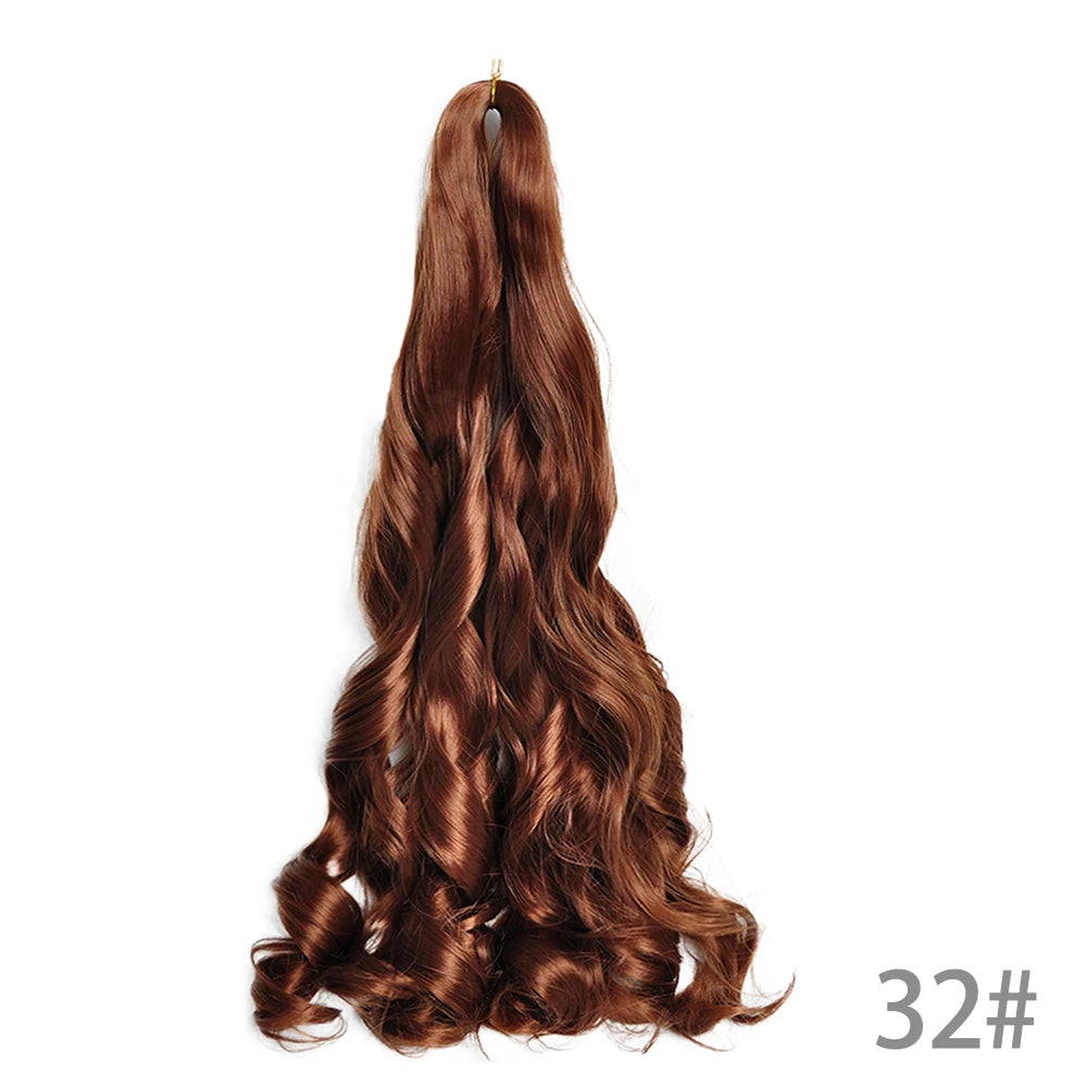 Women's French Curly Braiding Hair