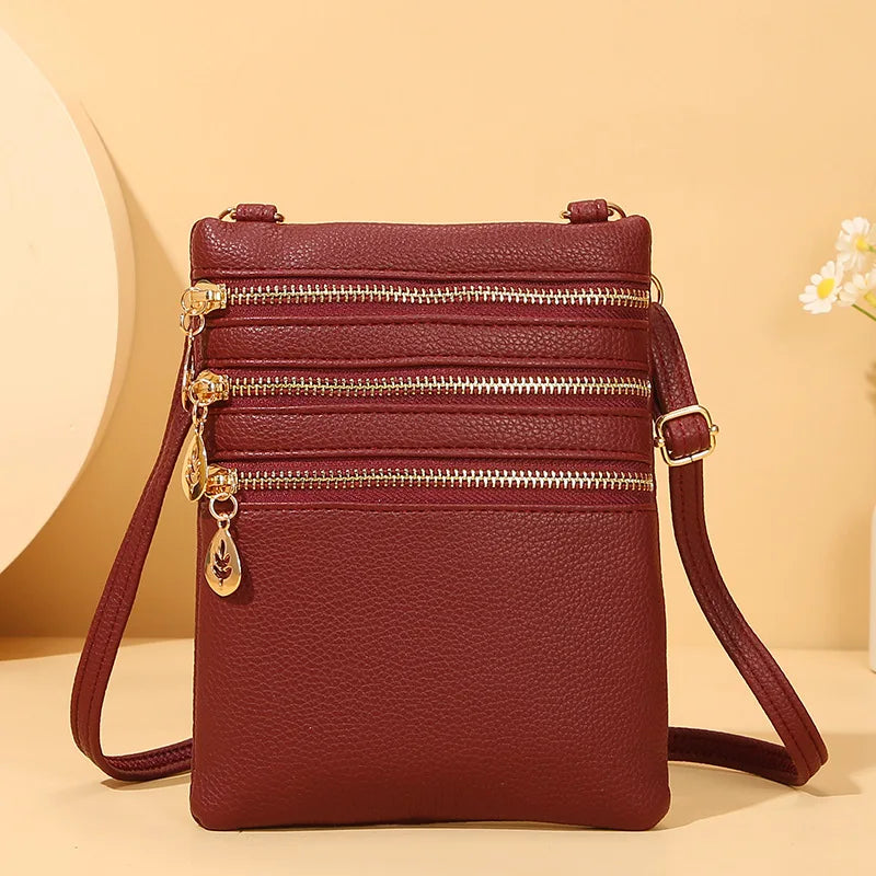 Pu Leather Handbags Women Shoulder Bags for Woman Ladies Hand Bags Women's Crossbody Bags Purse Clutch Phone Wallet Dropshipping