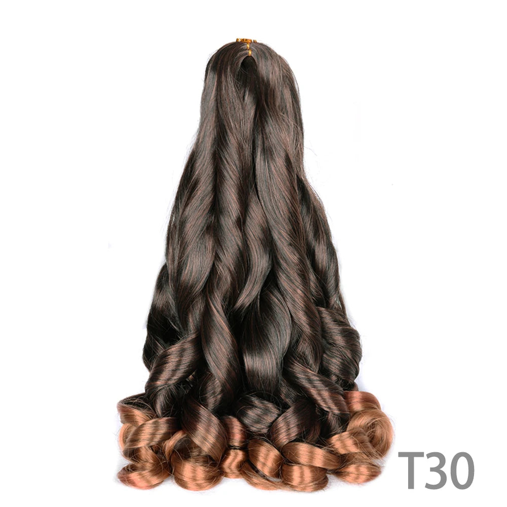 Women's French Curly Braiding Hair