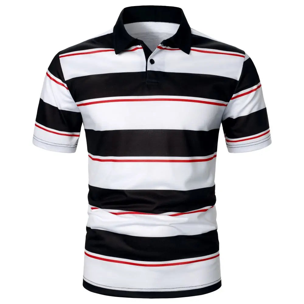 Men's Short Sleeve Summer Polo Shirt