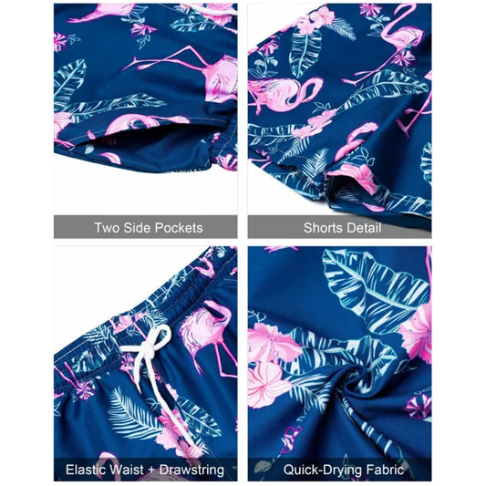 Men's -2Pieces Lapel Button-Down Short-Sleeve Shirt