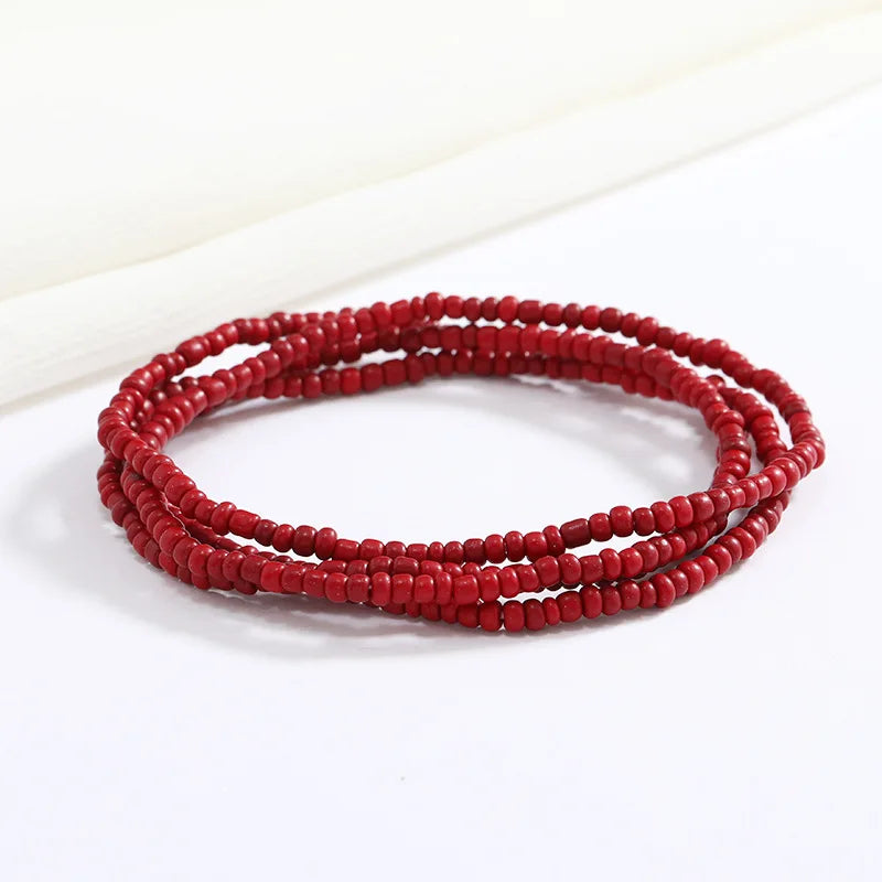 Summer Women's Beach Beads Waist Chain