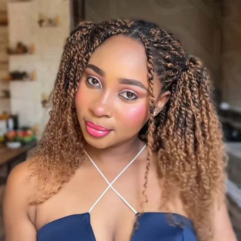 Women's Kinky Curly Bulk Braid