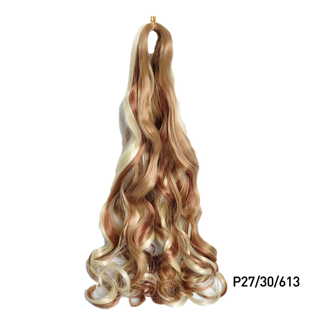 Women's French Curly Braiding Hair