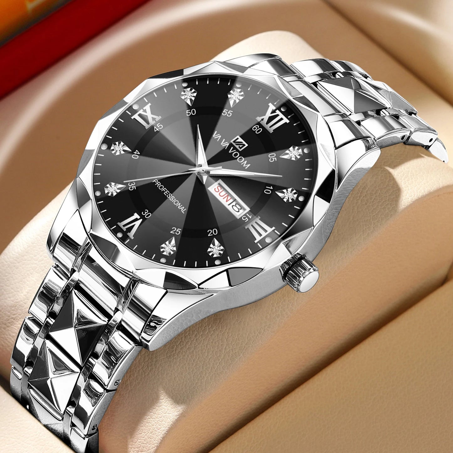 Men's Luxury Water Diamond Watch