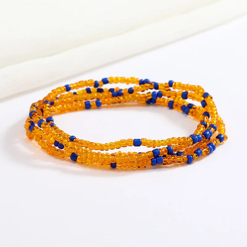 Summer Women's Beach Beads Waist Chain