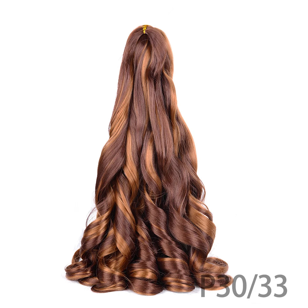 Women's French Curly Braiding Hair