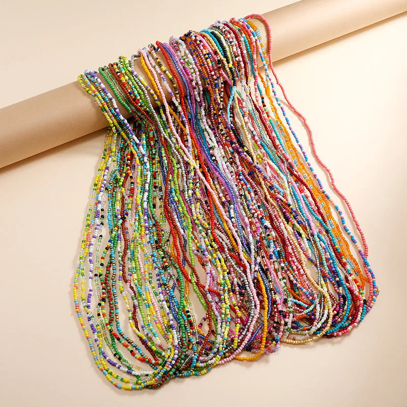 Summer Women's Beach Beads Waist Chain