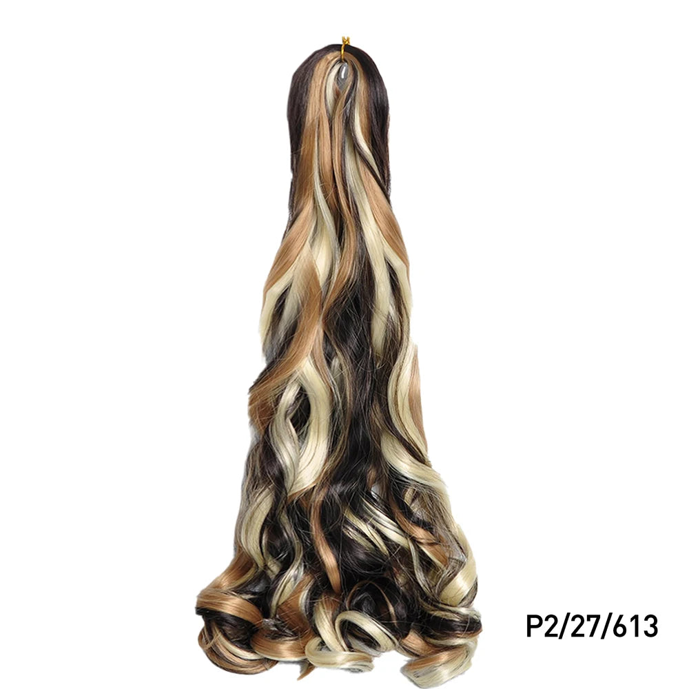 Women's French Curly Braiding Hair