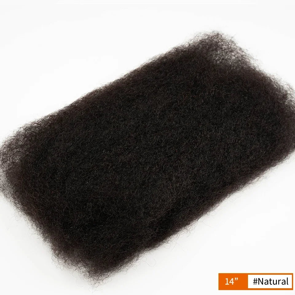 women's kinky Curly Bulk Human Hair braid