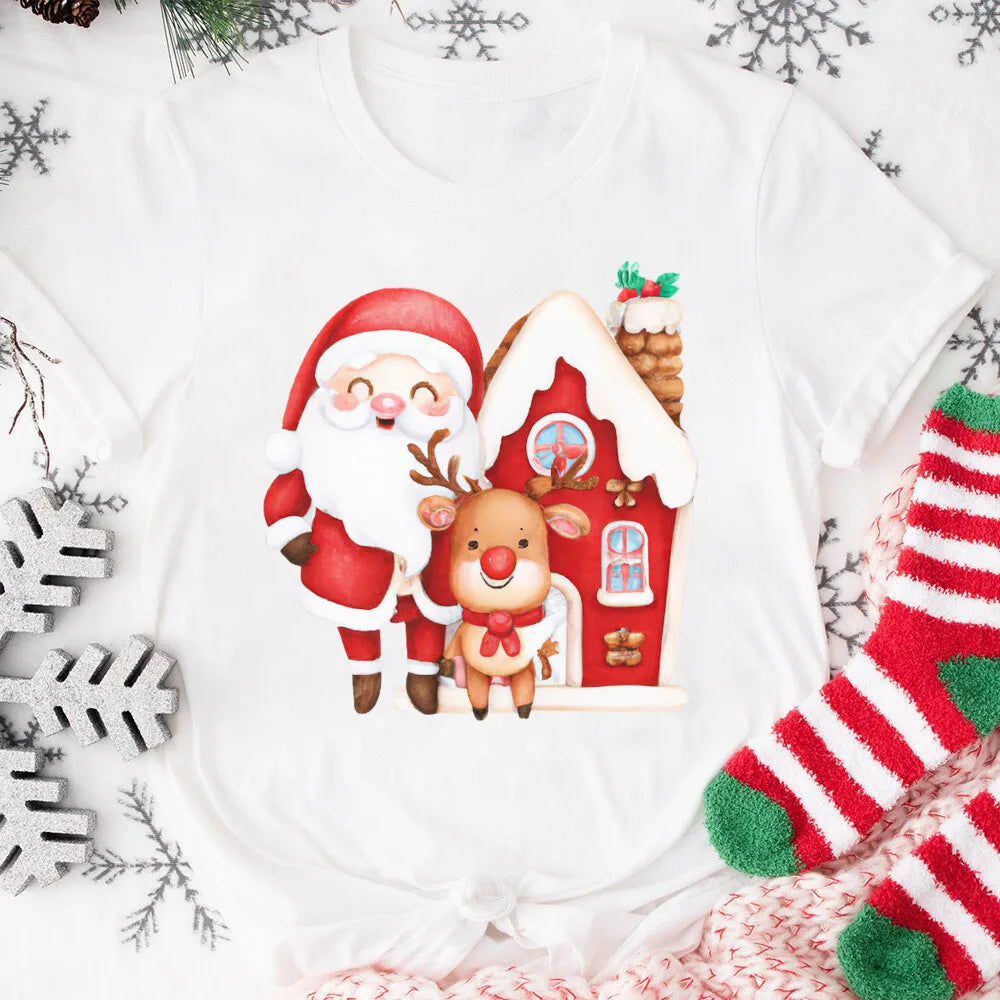 Women's Vintage Christmas T-Shirt