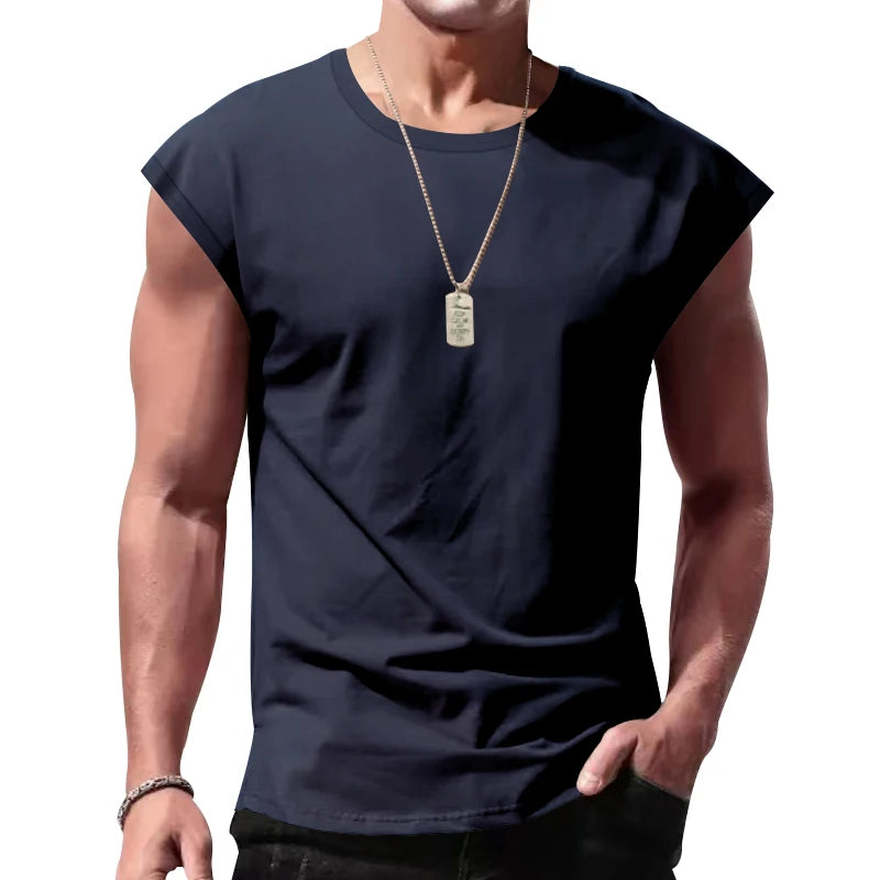 Men's Summer Sleeveless T-shirt