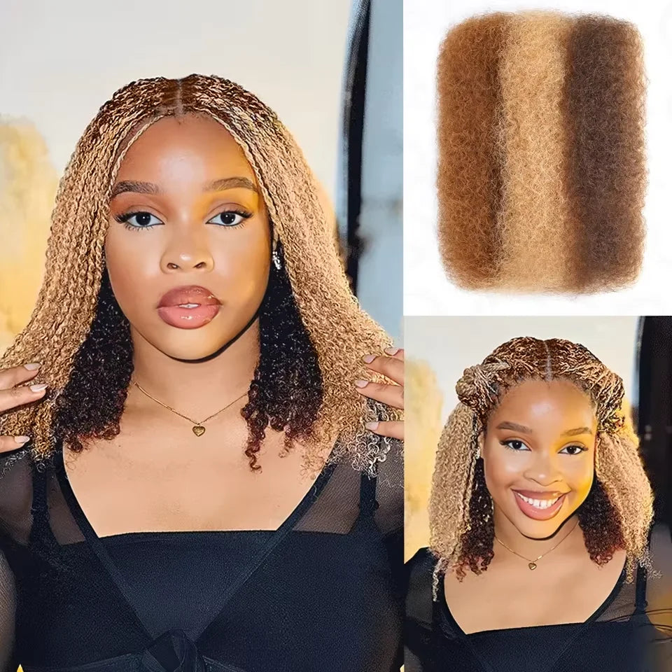 Women's Kinky Curly Bulk Braid