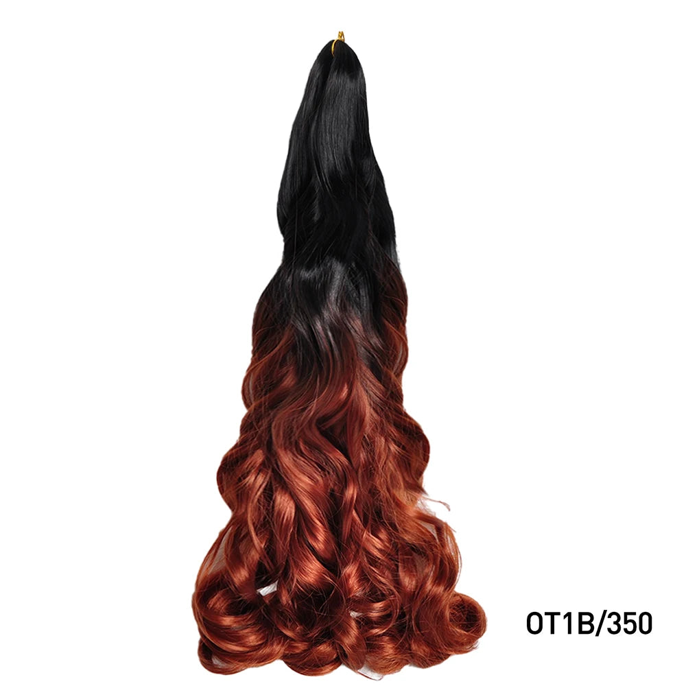 Women's French Curly Braiding Hair
