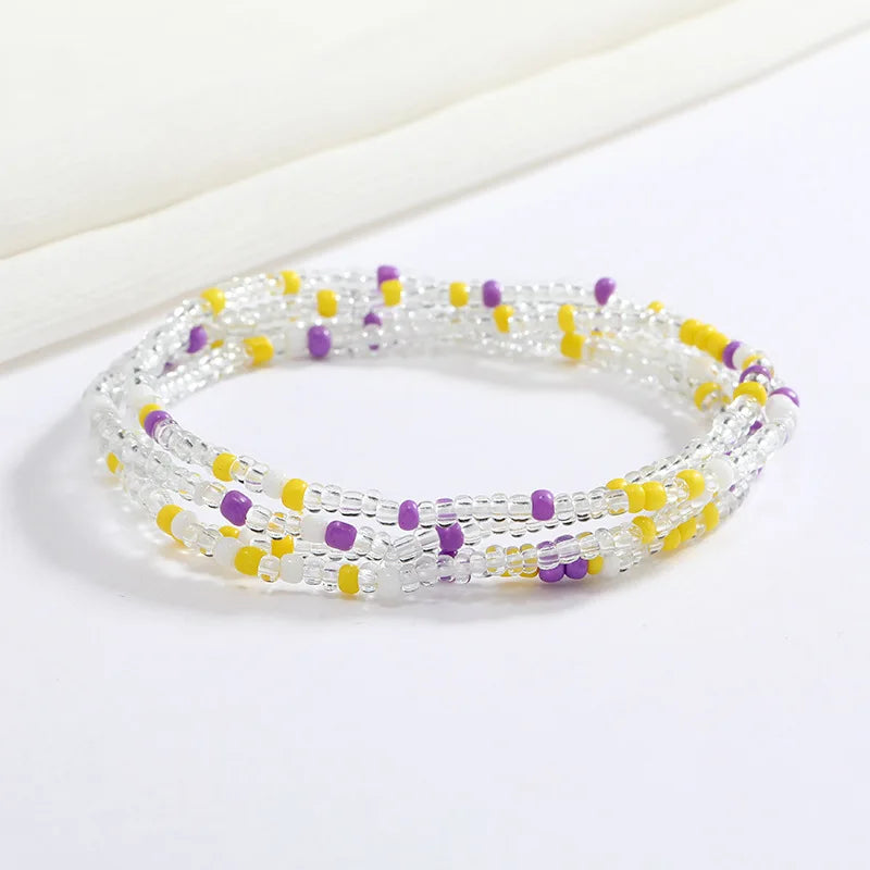 Summer Women's Beach Beads Waist Chain