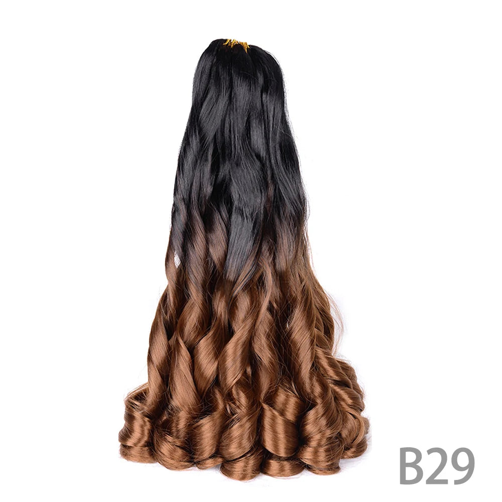 Women's French Curly Braiding Hair