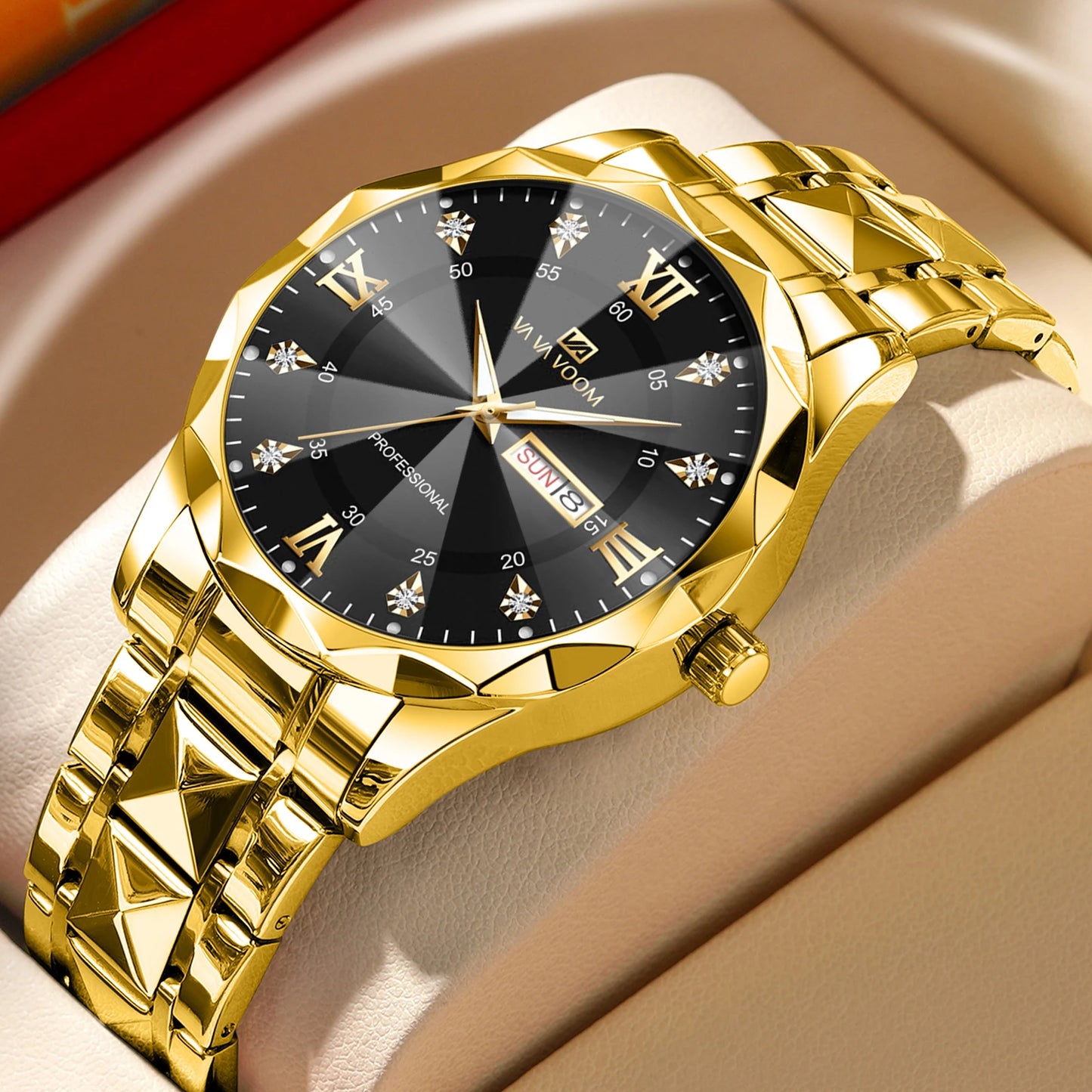 Men's Luxury Water Diamond Watch
