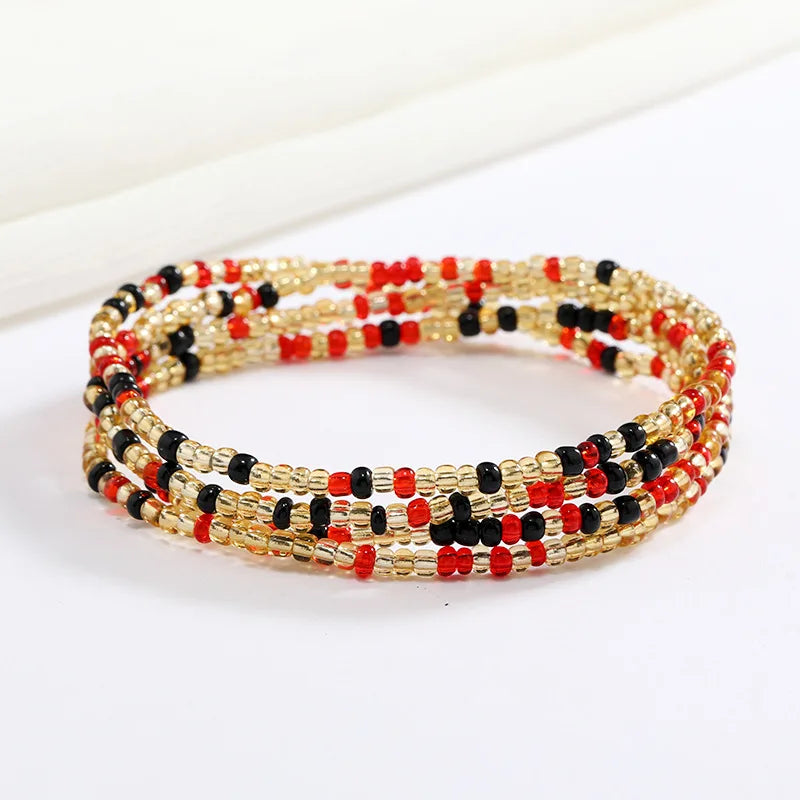 Summer Women's Beach Beads Waist Chain