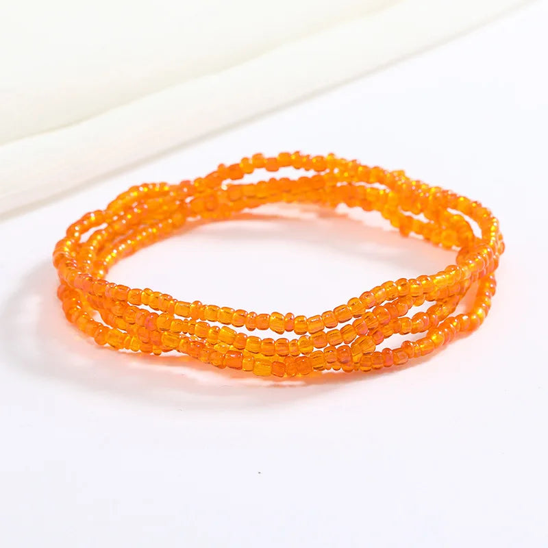Summer Women's Beach Beads Waist Chain