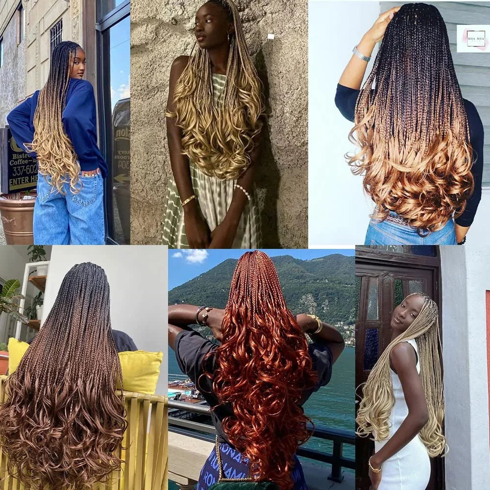 Women's French Curly Braiding Hair