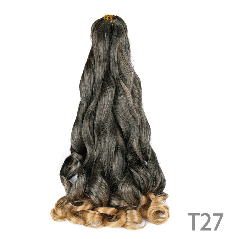 Women's French Curly Braiding Hair