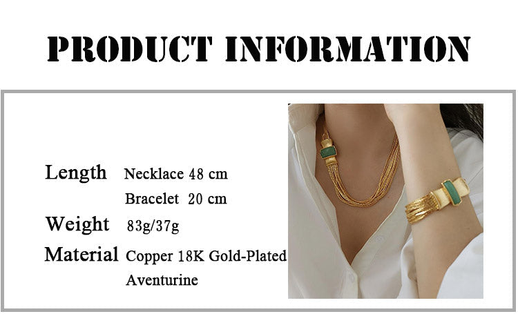 Women's Necklace Bracelet Sets