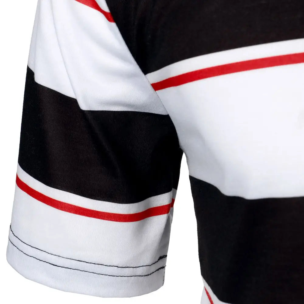 Men's Short Sleeve Summer Polo Shirt