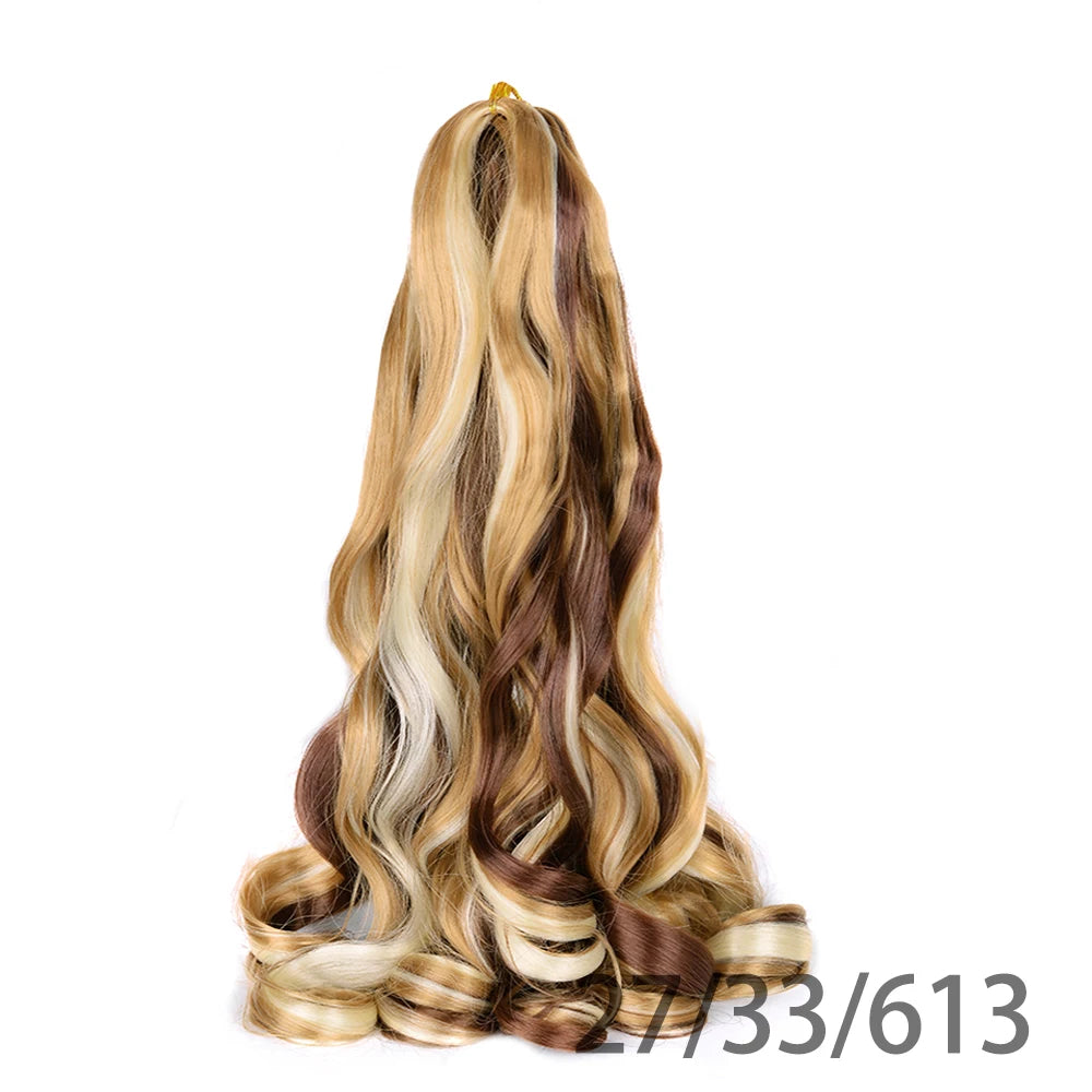 Women's French Curly Braiding Hair