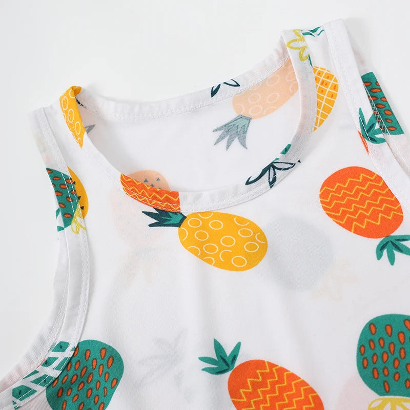 2-pieces children's summer shirts and pants