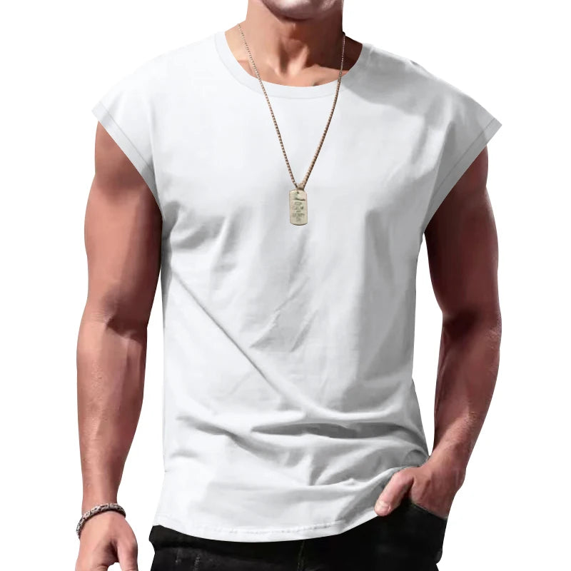 Men's Summer Sleeveless T-shirt