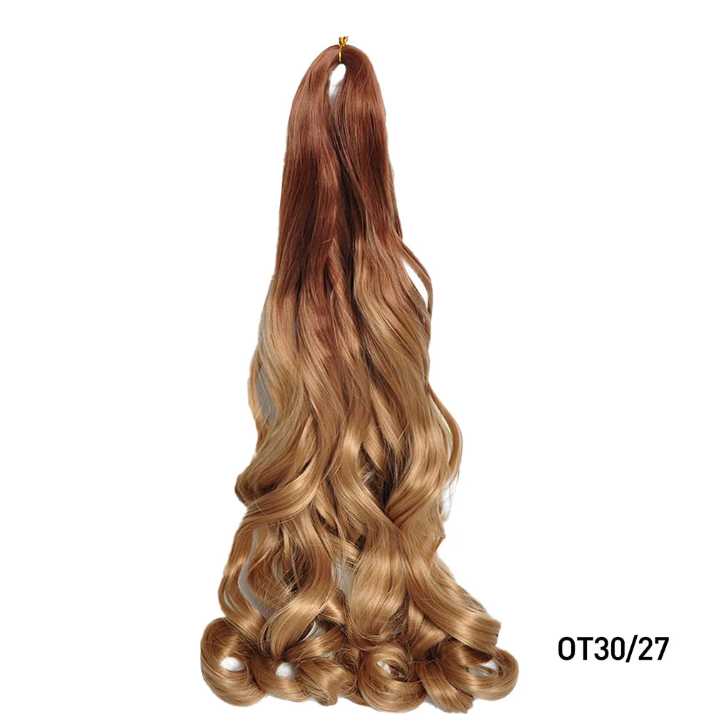 Women's French Curly Braiding Hair