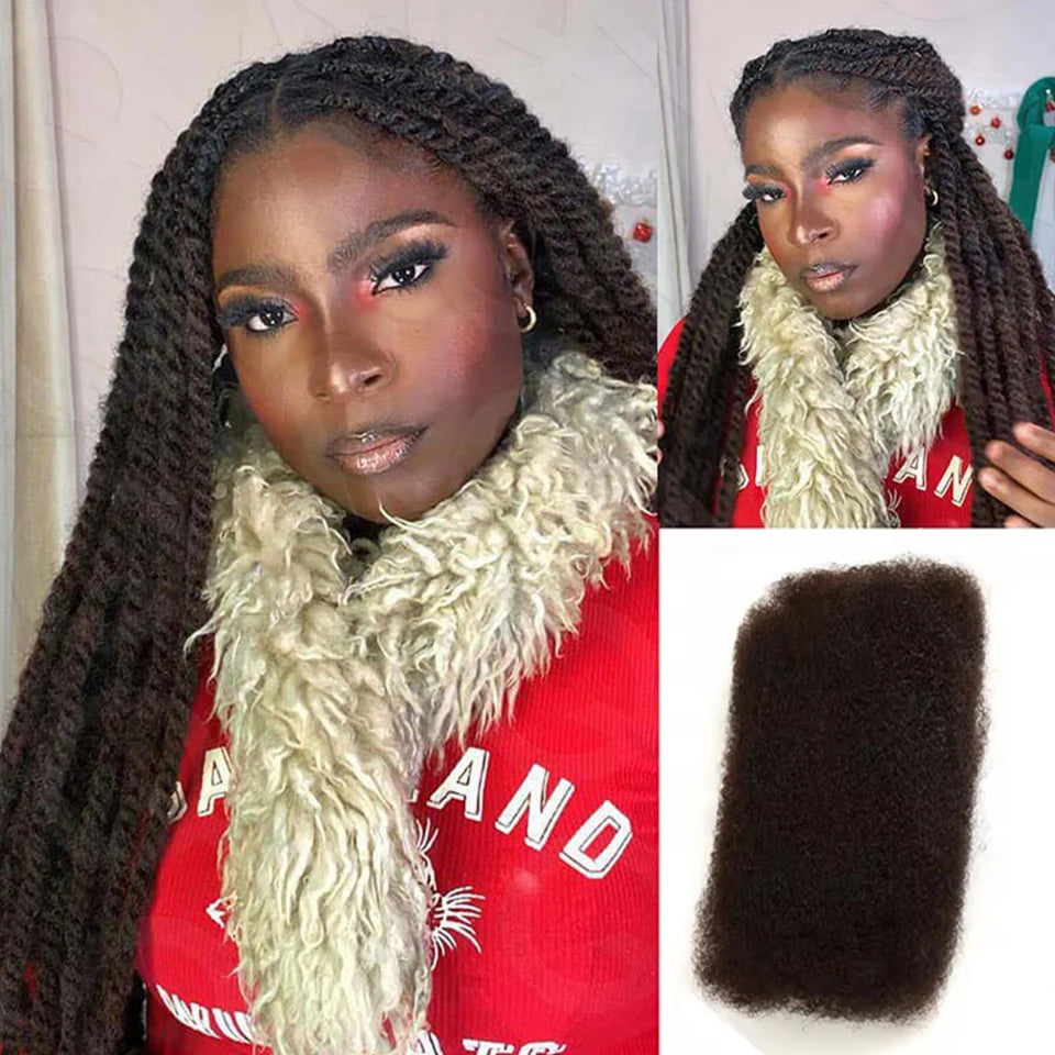 Women's Kinky Curly Bulk Braid