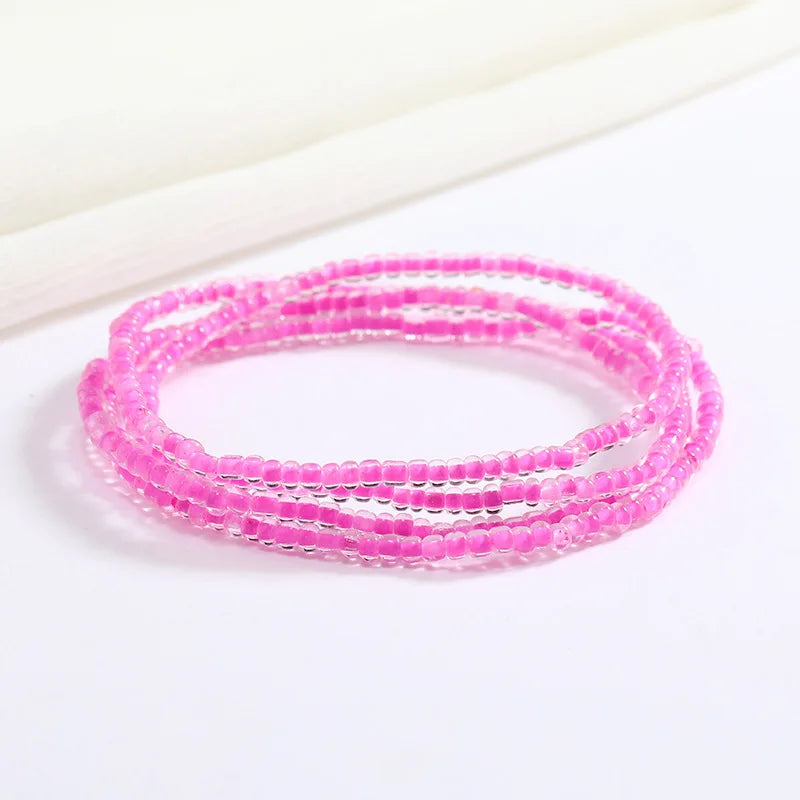 Summer Women's Beach Beads Waist Chain