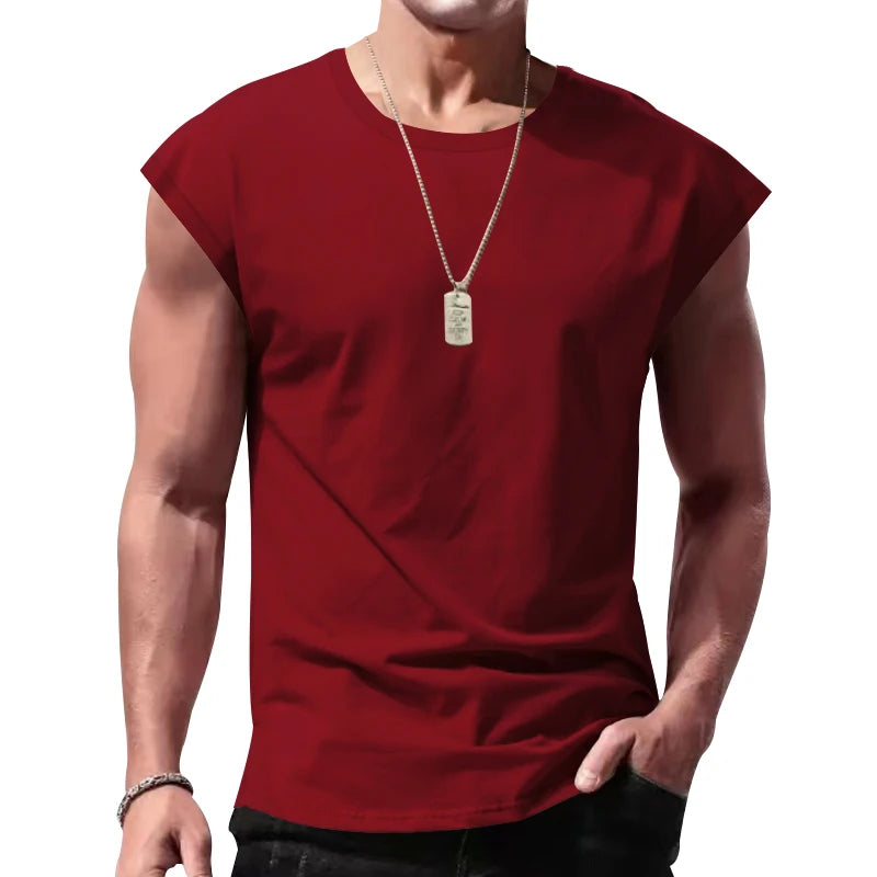 Men's Summer Sleeveless T-shirt