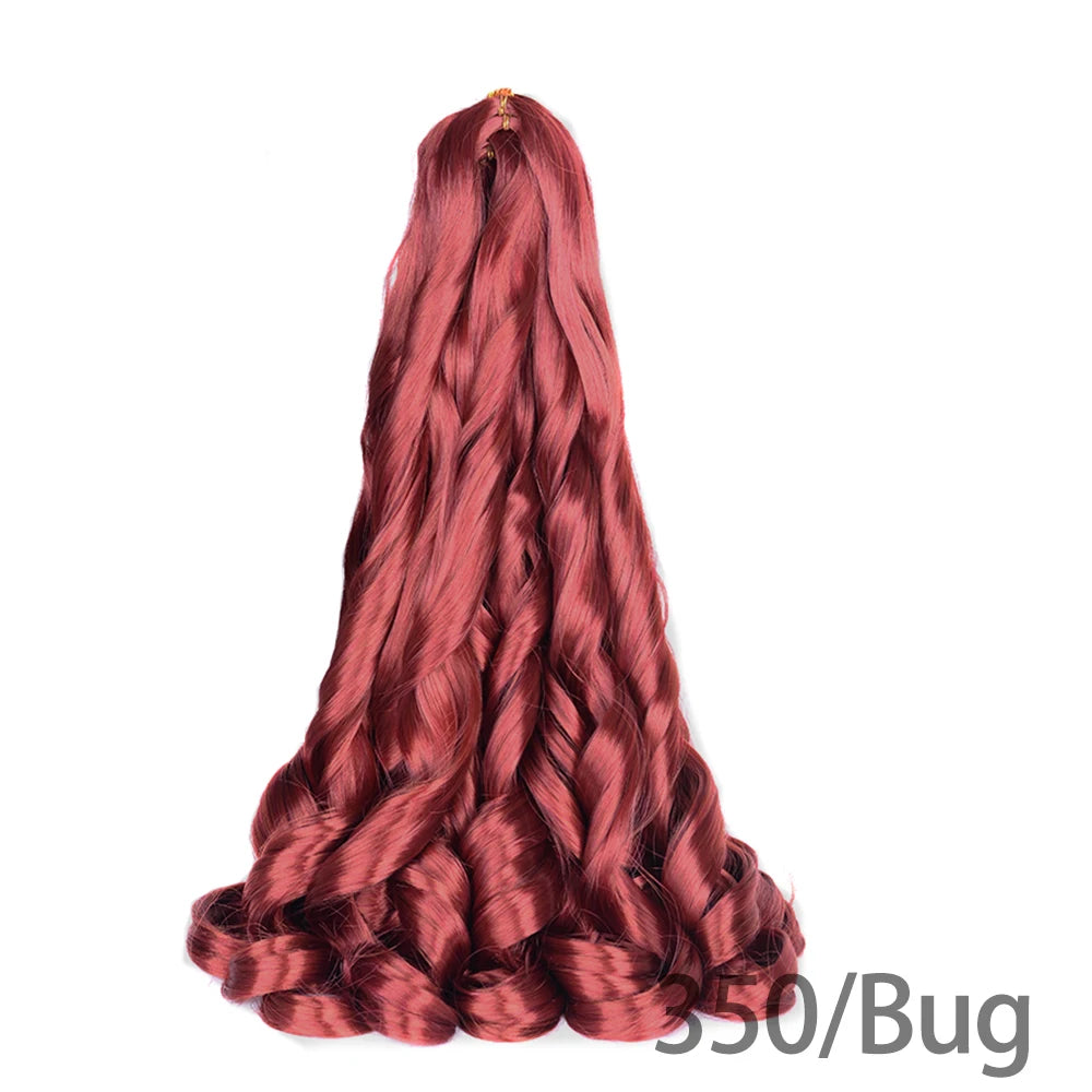 Women's French Curly Braiding Hair