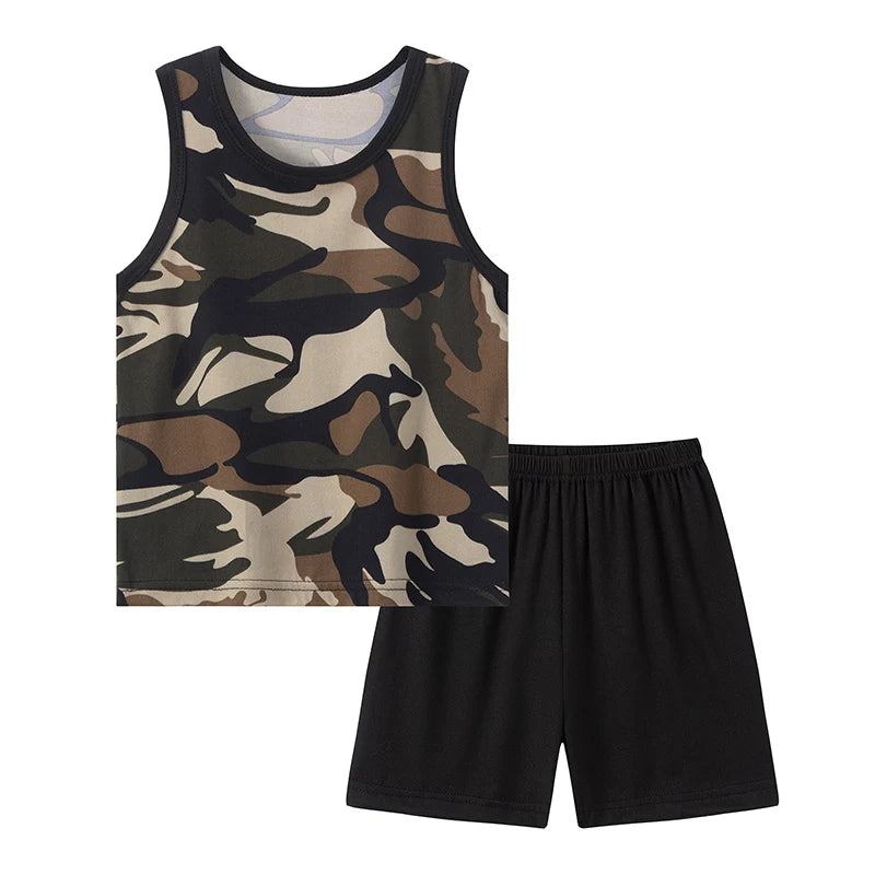 2-pieces children's summer shirts and pants