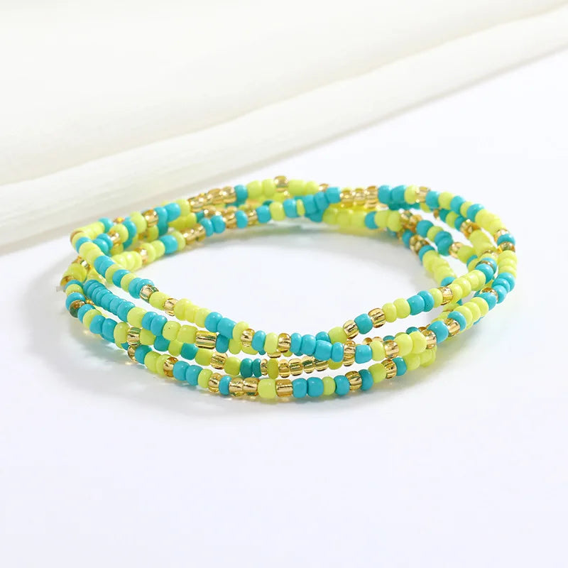 Summer Women's Beach Beads Waist Chain