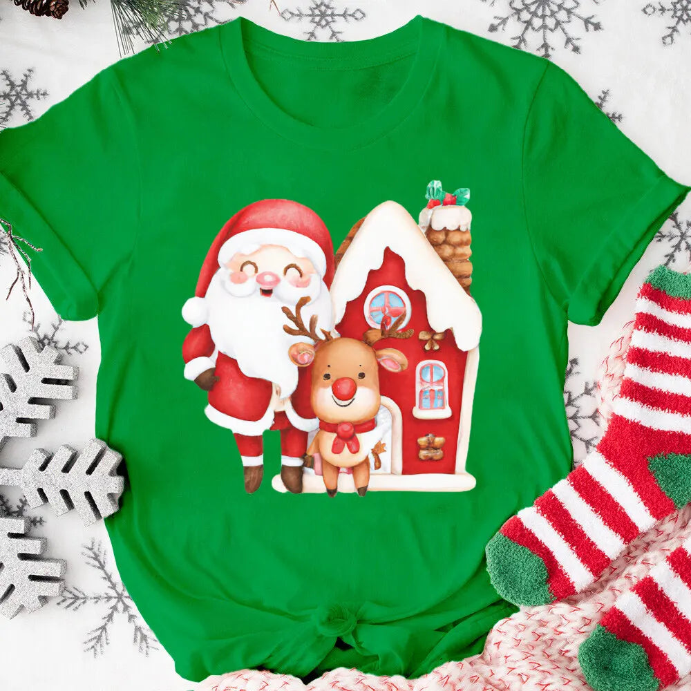 Women's Vintage Christmas T-Shirt