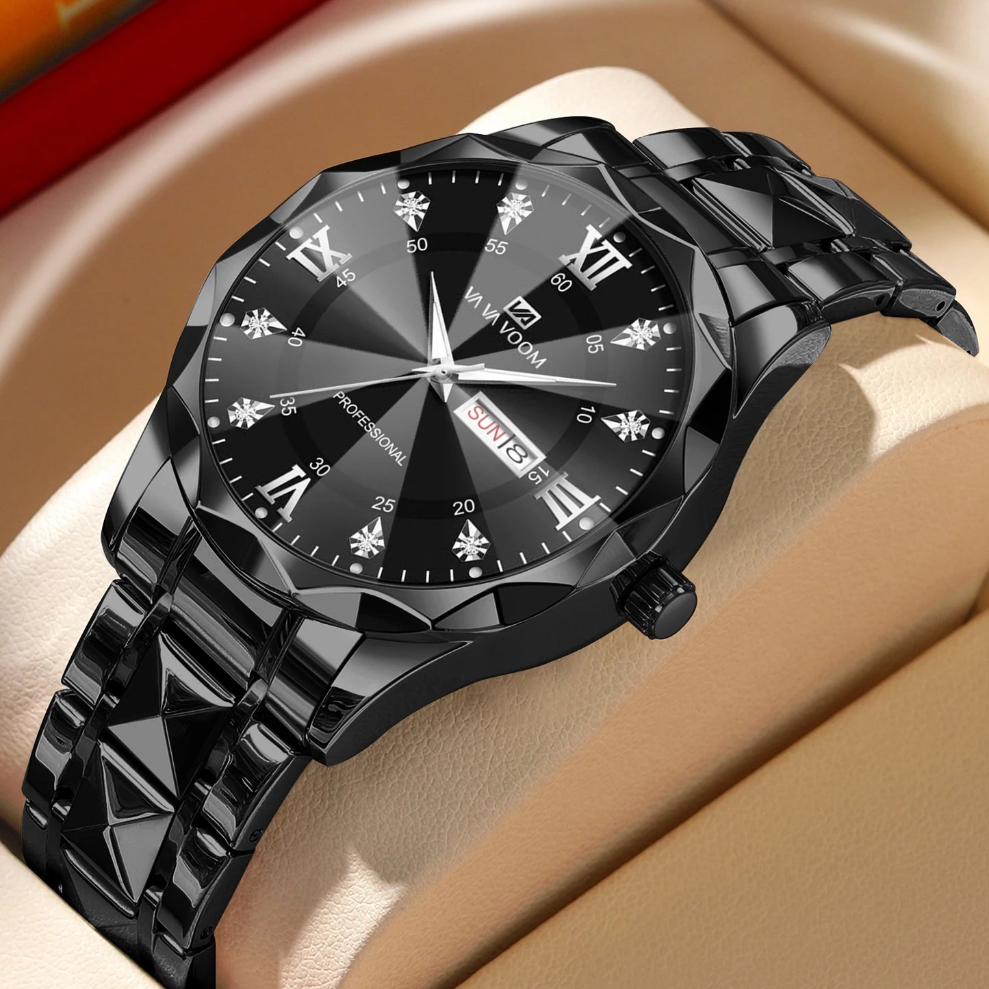 Men's Luxury Water Diamond Watch
