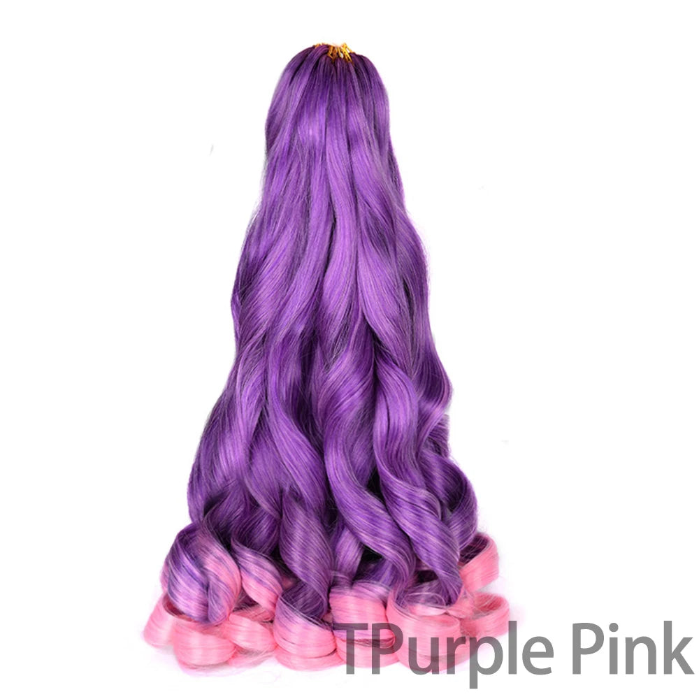 Women's French Curly Braiding Hair