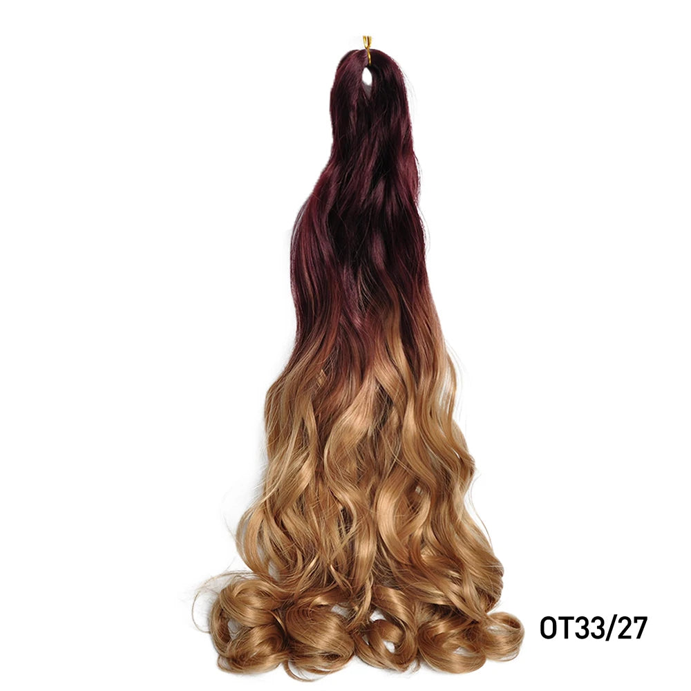Women's French Curly Braiding Hair