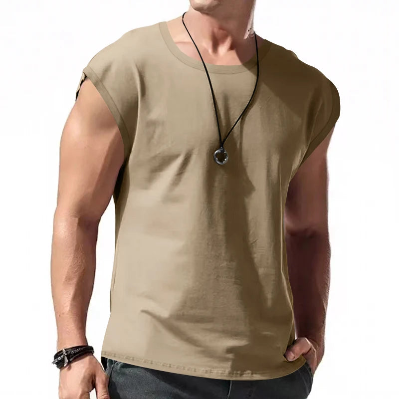 Men's Summer Sleeveless T-shirt